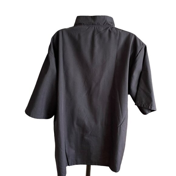 Happy Chef Uniform Coat Jacket Restaurant Hotel Cook Shirt L u - Picture 2 of 7